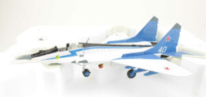 Alternative view of MiG 29A Fulcrum Russian Air Force Strizhi Aerobatics Team 40 Franklin Mint Armour Collection B11B630 1:48