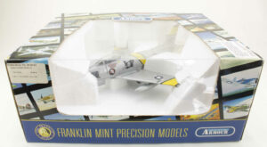 North American F-86 Sabre USAF 4th FIW, 335th FIS Chiefs, "Jolly Roger", Clifford Jolley, Korea FU-834 Franklin Mint Armour Collection B11B926 1:48