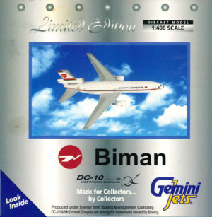 Douglas DC-10-30 Biman Bangladesh S2-ACQ Gemini Jets GJBBC353 / 3557471 1:400