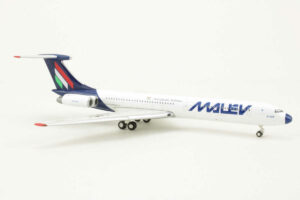 Alternative view of Ilyushin IL-62M Malev Hungarian Airlines HA-LIA Gemini Jets GJMAH1805 1:400