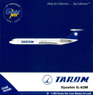 Ilyushin IL-62M Tarom YR-IRE Gemini Jets GJROT1492 1:400