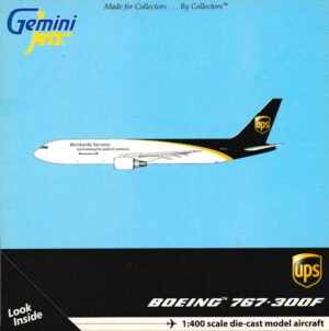 Boeing 767-300F UPS United Parcel Service N315UP Gemini Jets GJUPS370E 1:400