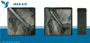 Set 2pcs Boeing 747-200M EP-IAG / Boeing 707-320B EP-IRJ Iran Air Aeroclassics 1:400