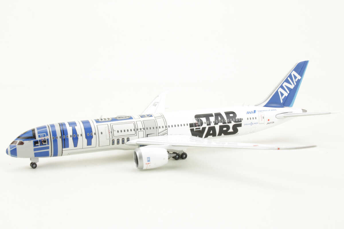 Boeing 787-9 ANA All Nippon Airways "Star Wars R2-D2" JA873A JC Wings PX5004 1:500 – Bild 3