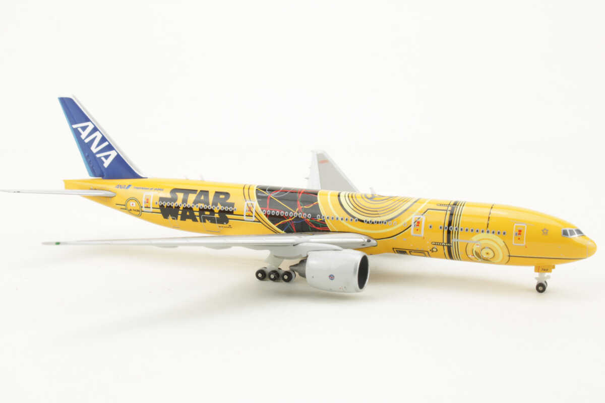Boeing 777-200ER ANA All Nippon Airways "Star Wars C-3PO" JA743A JC Wings PX5007 1:500 – Bild 2