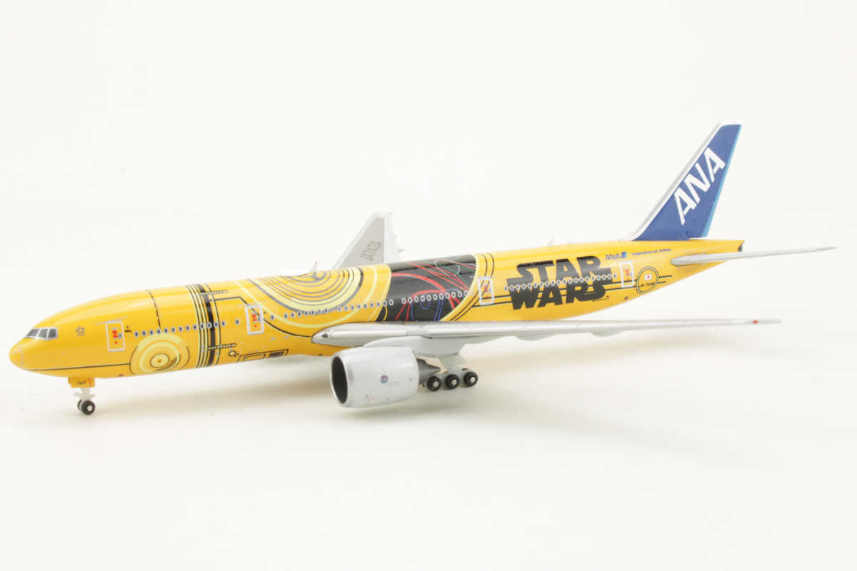Boeing 777-200ER ANA All Nippon Airways "Star Wars C-3PO" JA743A JC Wings PX5007 1:500 – Bild 3