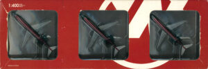 Set 3pcs Douglas DC-9-50 N401EA / DC-9-30 N606NW / DC-9-40 N756NW Northwest Airlines SMA SMA031101 1:400