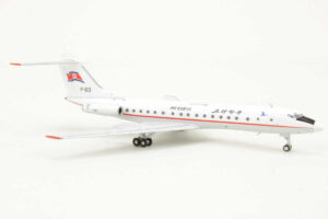 Alternative view of Tupolev TU-134B Air Koryo P-813 Panda Models 202015 1:400