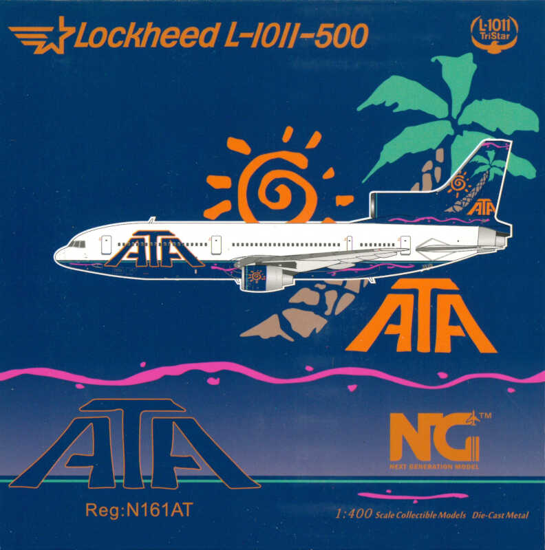 Lockheed L-1011-500 ATA Airlines N161AT NG Models 35011 1:400