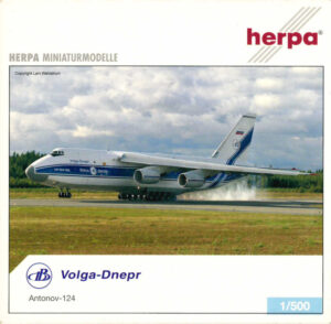 Antonov AN-124 Volga-Dnepr RA-82079 Herpa 510776 1:500