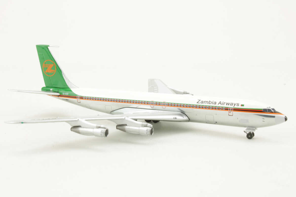 Boeing 707-320C Zambia Airways 9J-AEB Aeroclassics AC9JAEB 1:400 – Bild 2