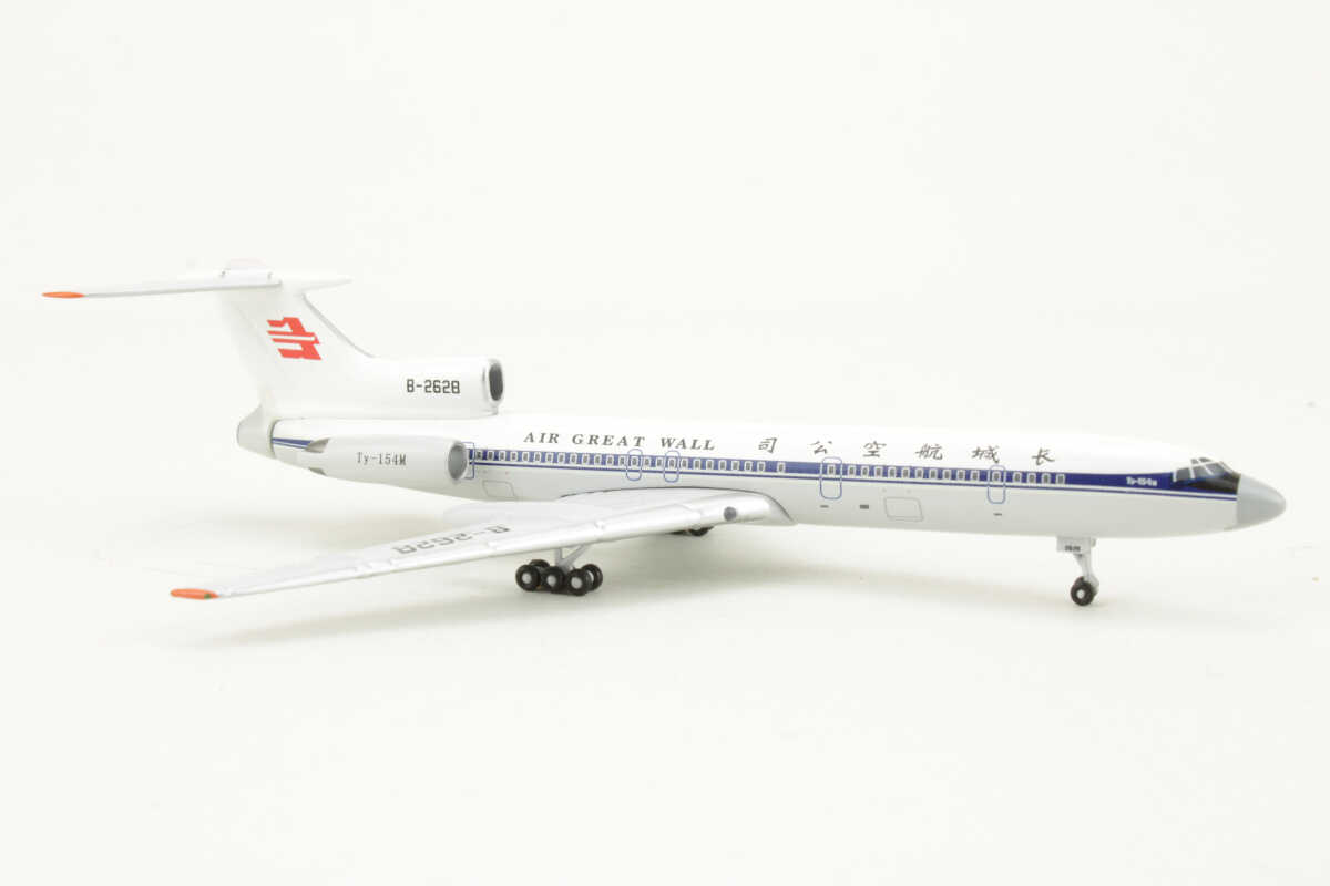 Tupolev TU-154M Air Great Wall B-2628 Aeroclassics ACAGW071 1:400 – Bild 2