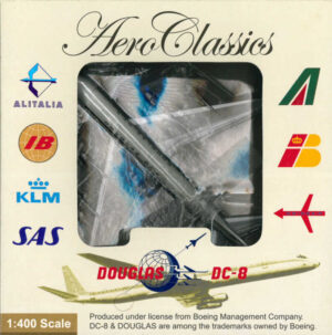 Douglas DC-8-50 Douglas House Colors N9608Z Aeroclassics ACPPA0808 1:400