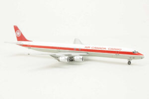 Alternative view of Douglas DC‑8‑73F Air Canada Cargo C-FTIK Gemini Jets GJACA834 1:400