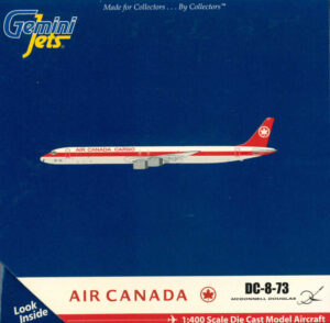 Douglas DC‑8‑73F Air Canada Cargo C-FTIK Gemini Jets GJACA834 1:400
