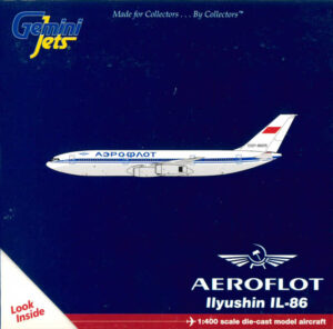 Ilyushin IL-86 Aeroflot CCCP-86015 Gemini Jets GJAFL1081 1:400