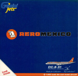 Douglas DC-8-51 Aeromexico XA-SIA Gemini Jets GJAMX562 1:400