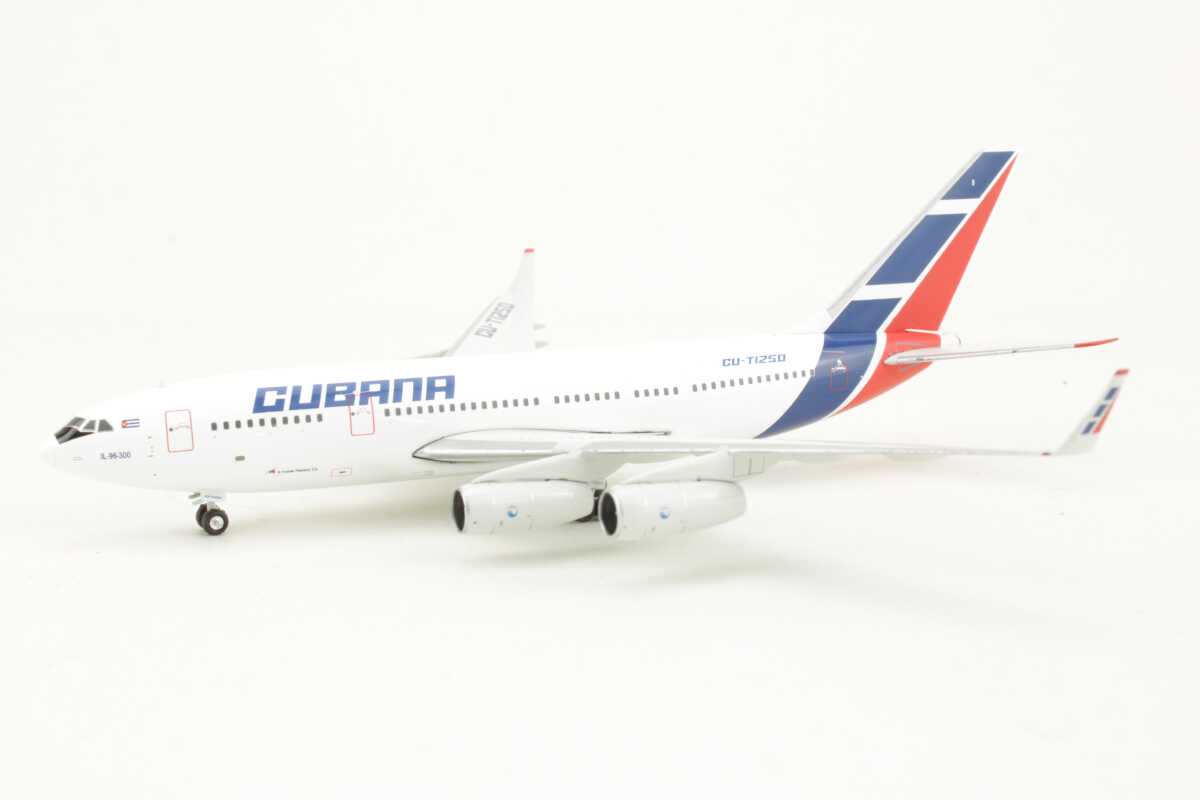 Ilyushin Il‑96‑300 Cubana CU-T1250 Gemini Jets GJCUB1216 1:400 – Bild 3