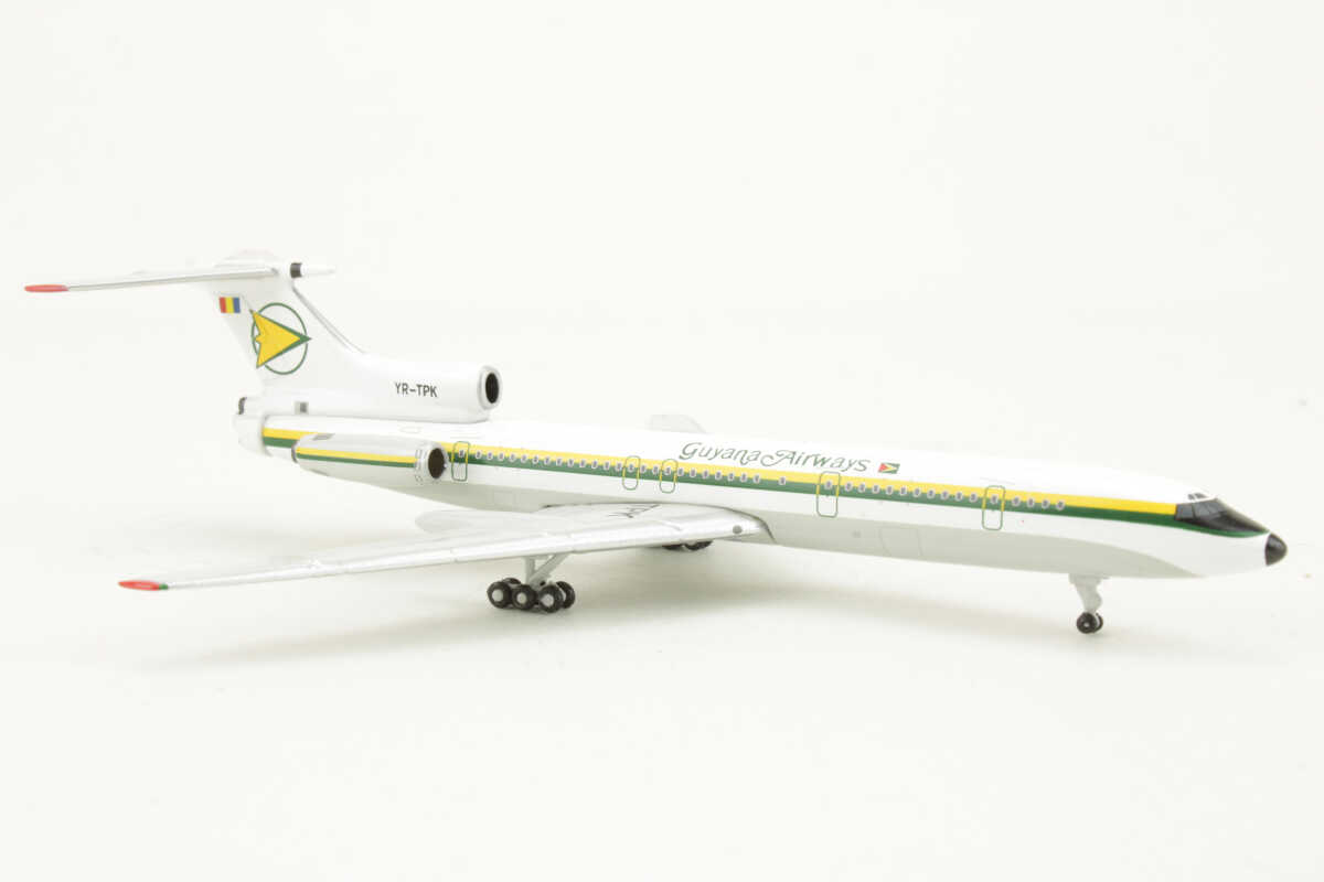 Tupolev TU-154B-2 Guyana Airways YR-TPK Gemini Jets GSGAC010 1:400 – Bild 2