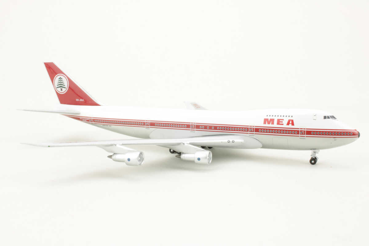 *2.Wahl* Set 2pcs MEA Middle East Airlines Boeing 747-200 / 707-320 Aeroclassics 1:400 *2nd choice* – Bild 2