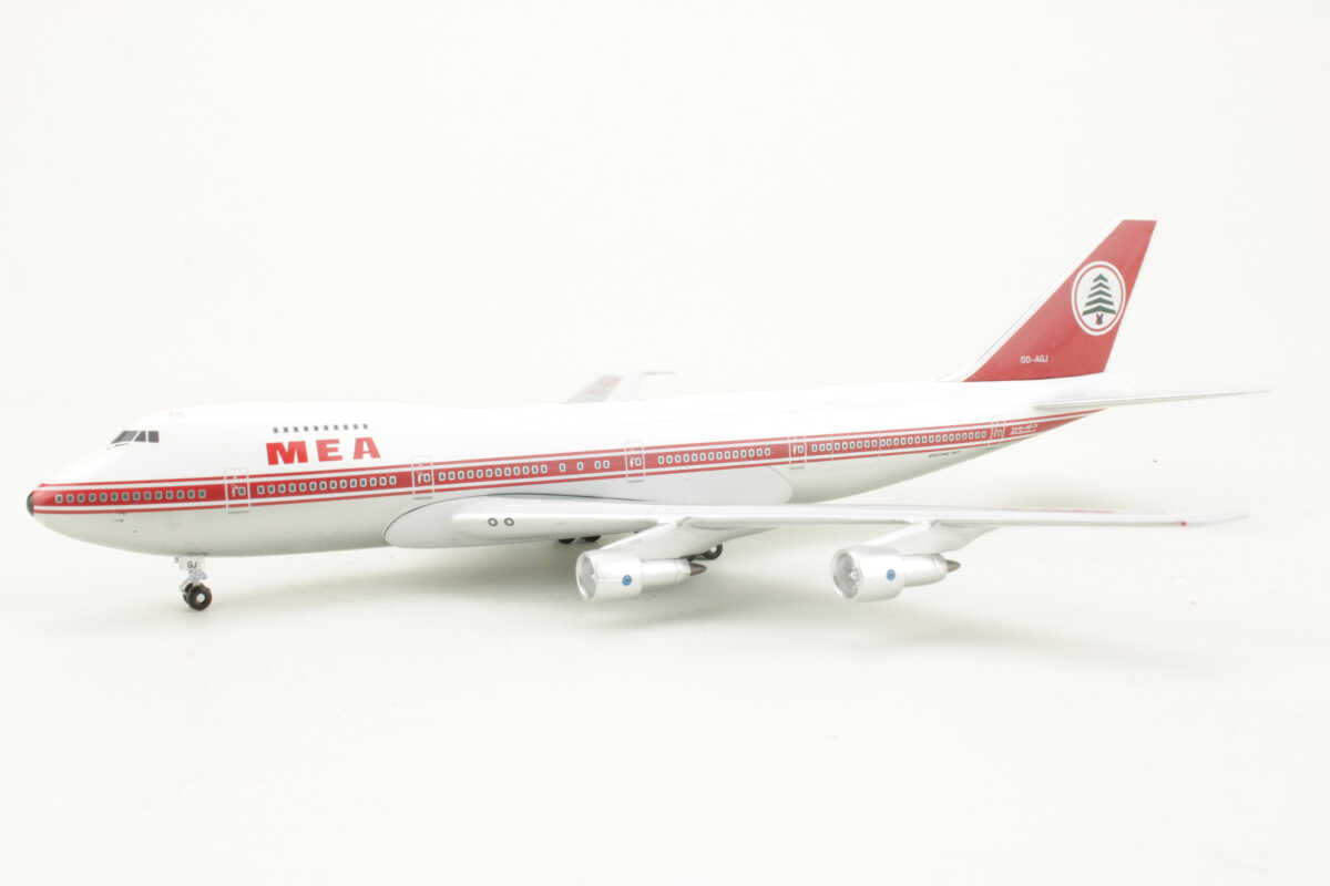 *2.Wahl* Set 2pcs MEA Middle East Airlines Boeing 747-200 / 707-320 Aeroclassics 1:400 *2nd choice* – Bild 3
