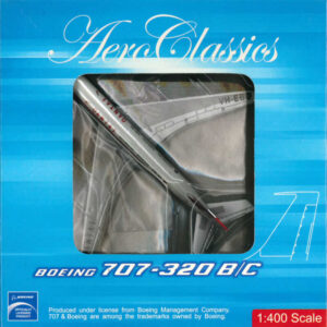 Boeing 707-320C Qantas "V-Jet" VH-EBO Aeroclassics 1:400