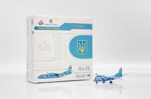 Antonov AN-26 Ukraine Air Force "Yellow 08" JC Wings LH4327 1:400