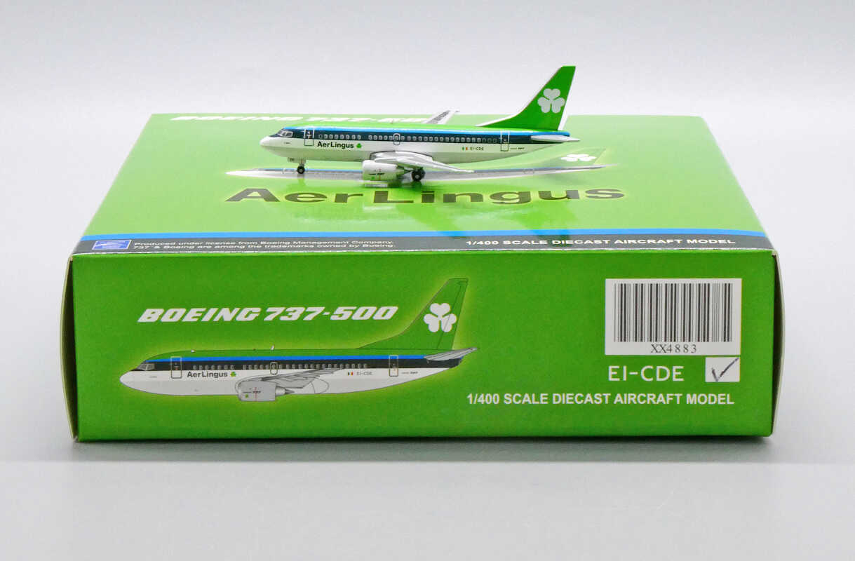 Boeing 737-500 Aer Lingus EI-CDE JC Wings XX4883 1:400