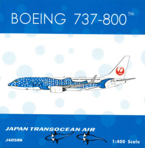 Boeing 737-800 JTA Japan Transocean Air JA05RK Phoenix 04171 1:400
