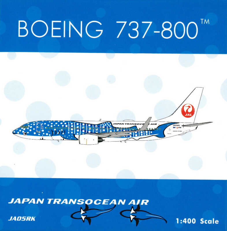Boeing 737-800 JTA Japan Transocean Air JA05RK Phoenix 04171 1:400