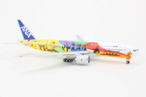 Alternative view of Boeing 777-200ER ANA All Nippon Airways "Tokyo 2020 Olympic Torch Relay" JA741A Phoenix 04191 1:400
