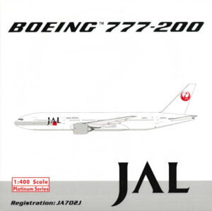 Boeing 777-200 JAL Japan Air Lines JA702J Phoenix 10414 1:400
