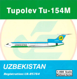 Tupolev TU-154M Uzbekistan Airways UK-85764 Phoenix 10830 1:400