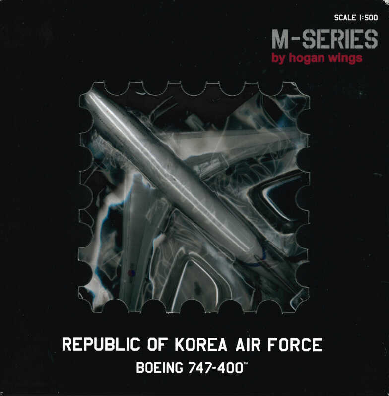 Boeing 747-400 Republic of Korea Air Force (ROKAF) 10001 Hogan 50013 1:500