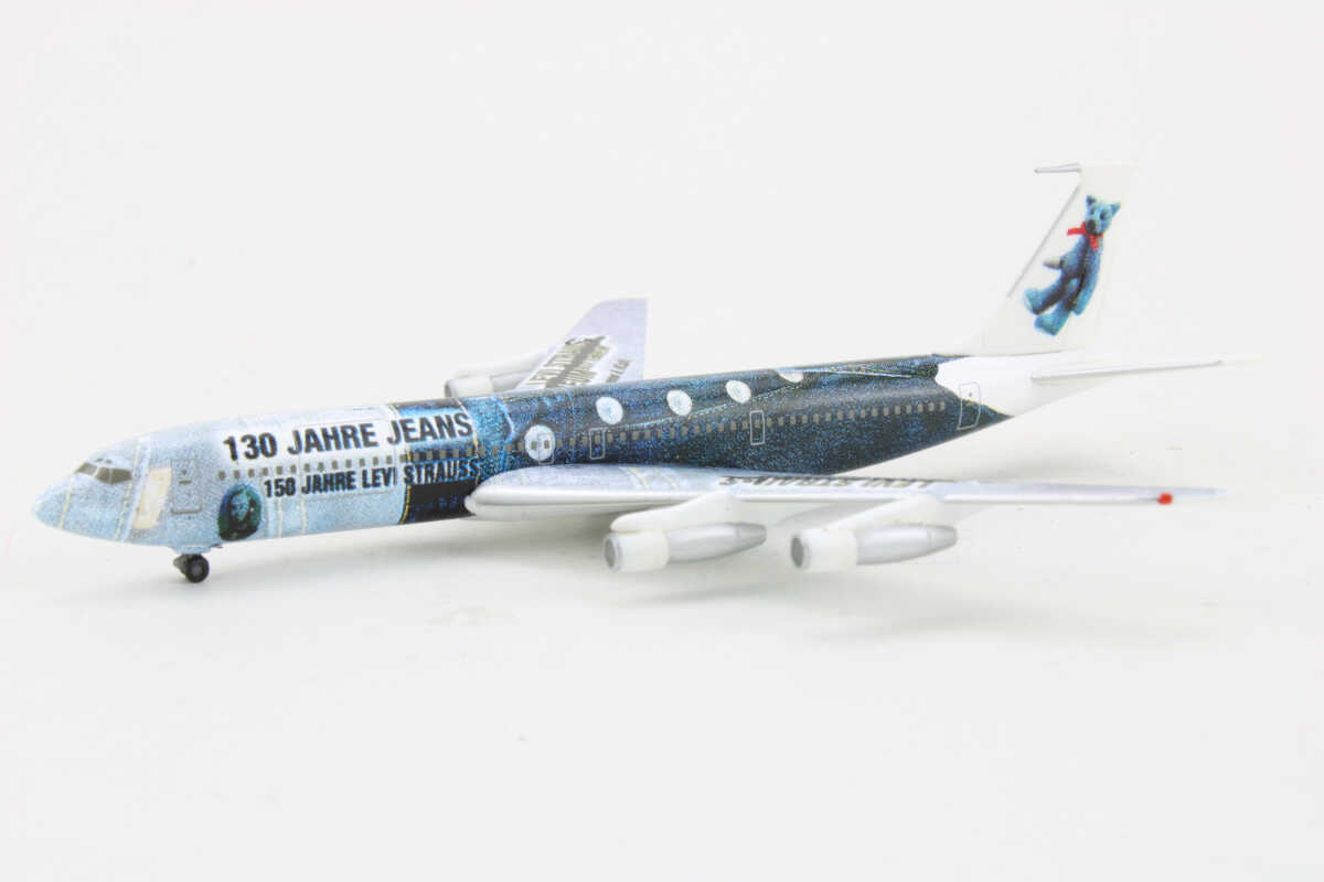Boeing 707-300 Levi Strauss Herpa 510929 1:500 - Image 3