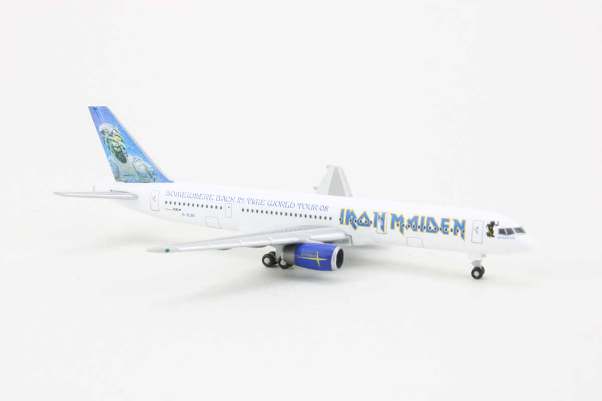 Boeing 757-200 "Ed Force One" Iron Maiden World Tour 08 G-OJIB Herpa 535250 1:500 - Image 2