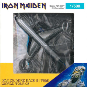 Boeing 757-200 "Ed Force One" Iron Maiden World Tour 08 G-OJIB Herpa 535250 1:500