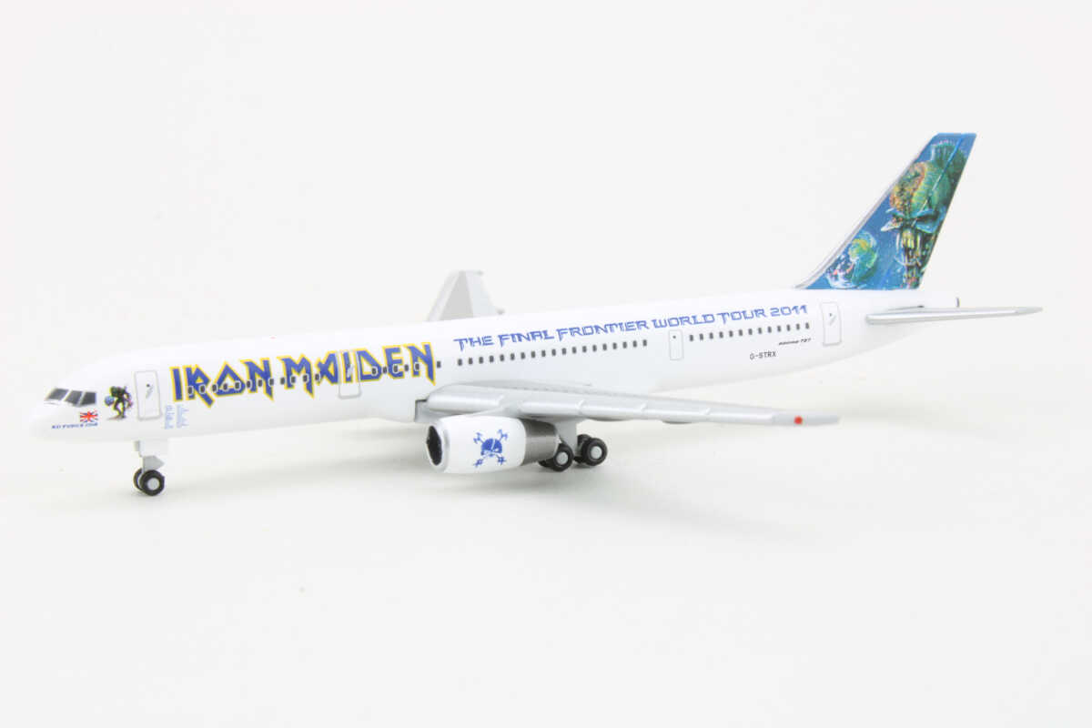 Boeing 757-200 "Ed Force One" Iron Maiden World Tour 2011 G-STRX Herpa 535267 1:500 - Image 3