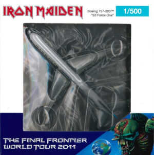 Boeing 757-200 "Ed Force One" Iron Maiden World Tour 2011 G-STRX Herpa 535267 1:500