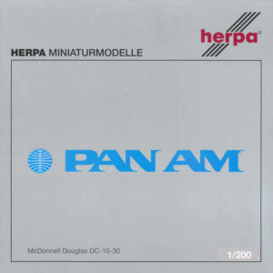 McDonnell Douglas DC‑10‑30 Pan Am Airways N84NA Herpa 553445 1:200