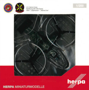 Boeing MV-22B Osprey U.S. Marine Corps HMX-1 "Nighthawks" Herpa 557368 1:200