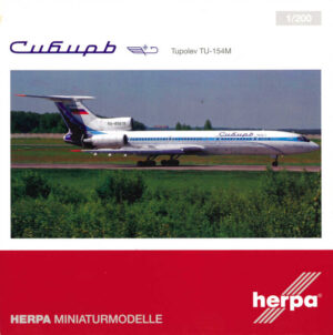 Tupolev TU-154M Siberia Airlines "Yulia Formina" RA-85619 Herpa 571036 1:200