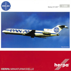 Boeing 727-200 Pan Am Airways N4738 Herpa 571845 1:200