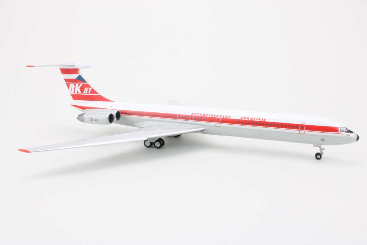 Ilyushin IL-62M CSA Czechoslovak Airlines OK-JBI Herpa 572316 1:200 – Bild 2