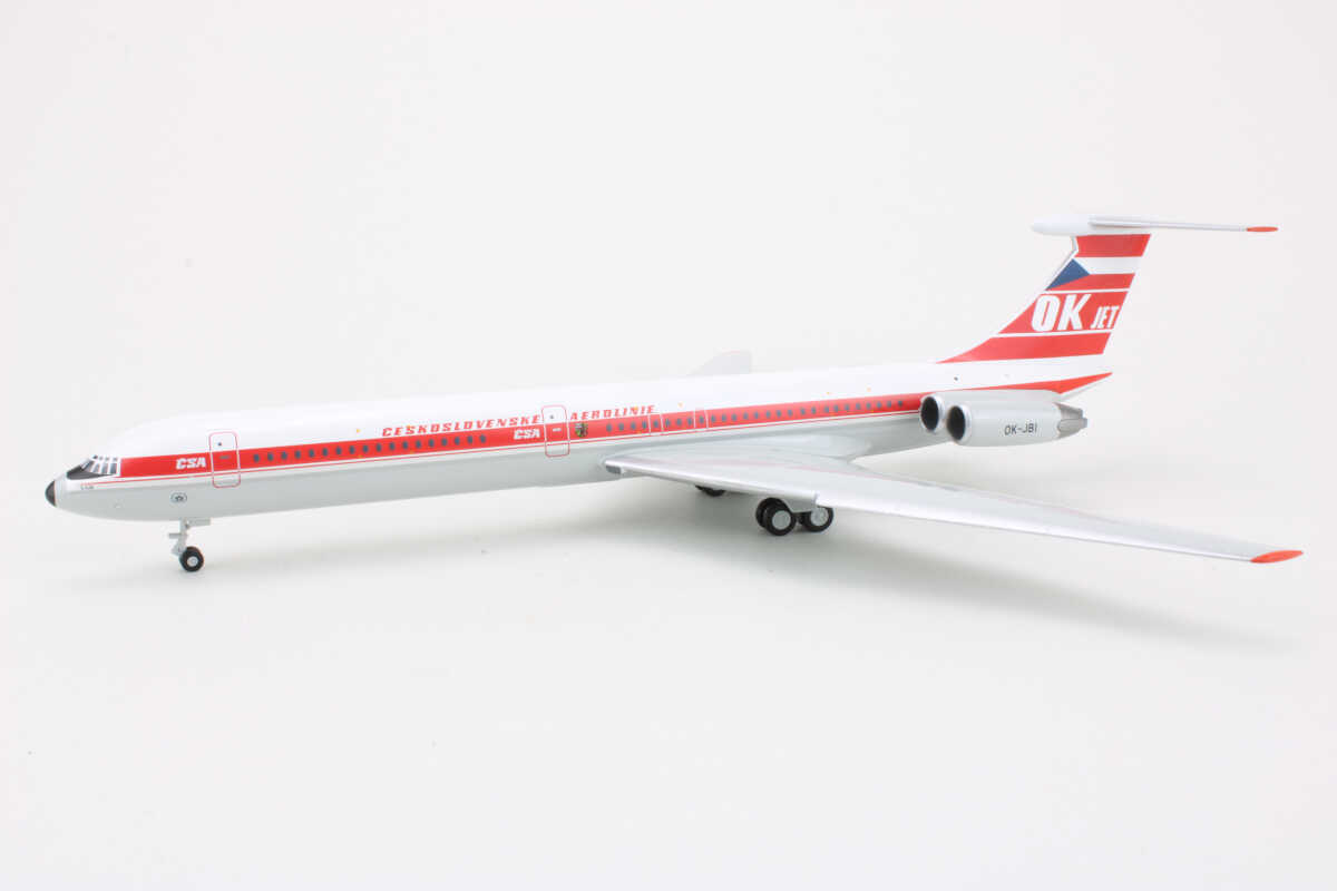 Ilyushin IL-62M CSA Czechoslovak Airlines OK-JBI Herpa 572316 1:200 – Bild 3