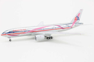 Boeing 777-200ER American Airlines "Pink Ribbon" N759AN NG Models 72049 1:400 - Image 3