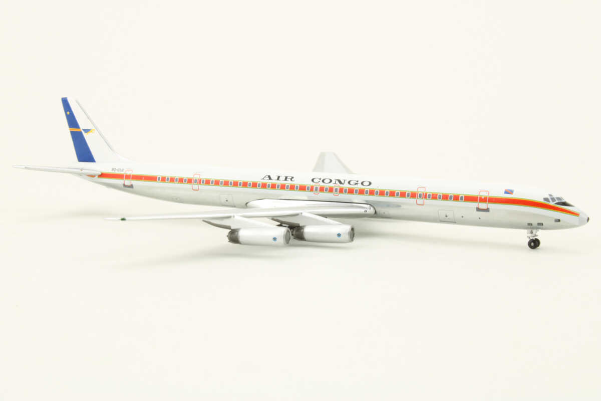 Douglas DC-8-63 Air Congo 9Q-CLG Aeroclassics 1:400 – Bild 2