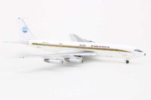 Alternative view of Boeing 707-320C Air Rwanda 9XR-JA Aeroclassics 1:400
