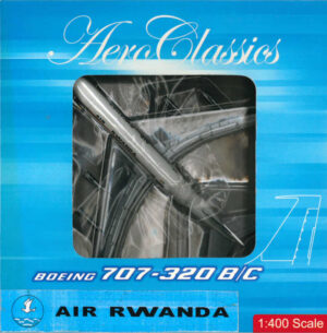 Boeing 707-320C Air Rwanda 9XR-JA Aeroclassics 1:400