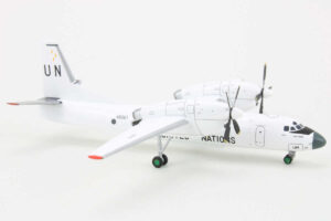 Alternative view of Antonov AN-32 United Nations 48061 Aviaboss A2026 1:200